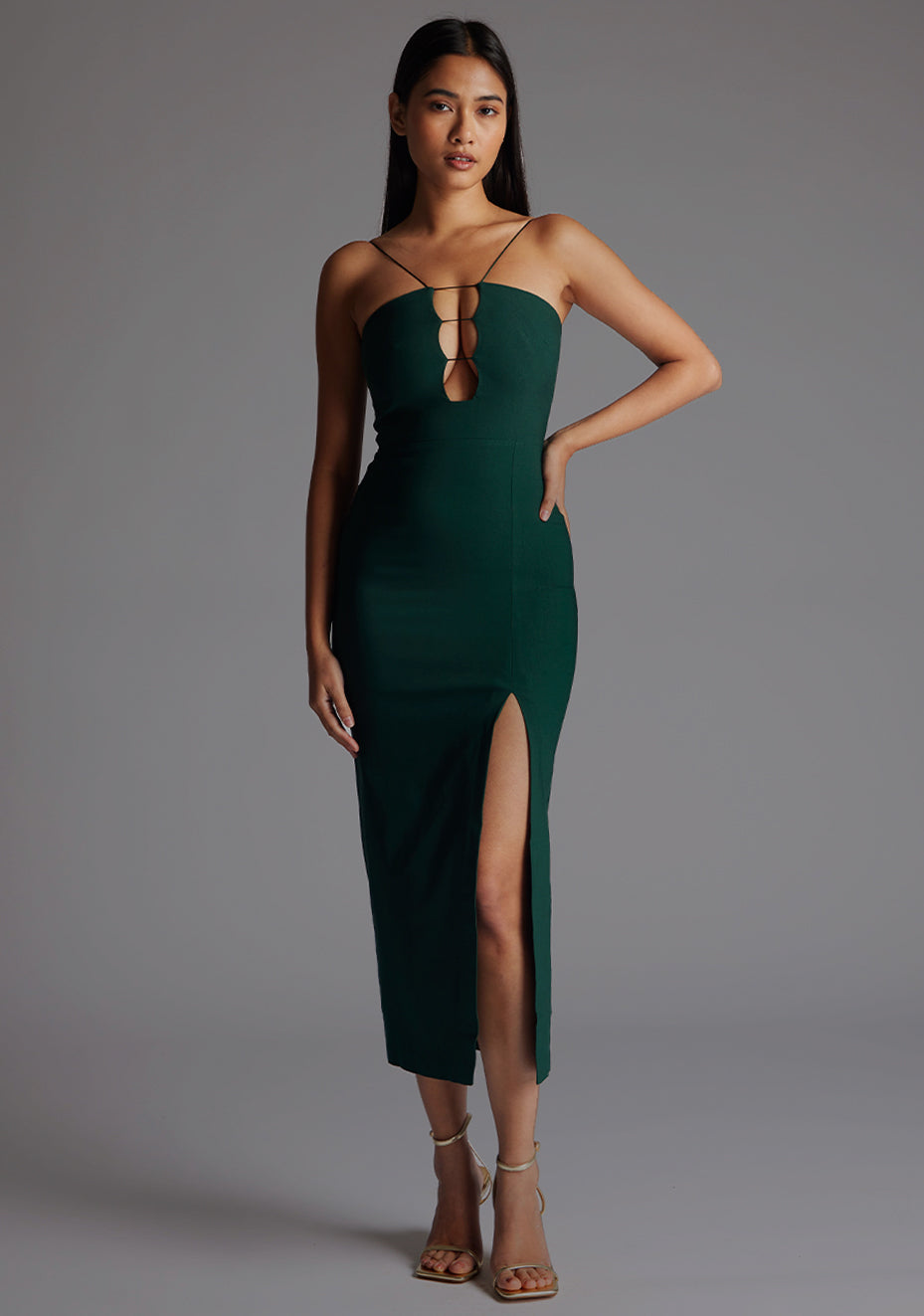 katie green dress recommended-product:threefold-croco-embossed-clutch-black