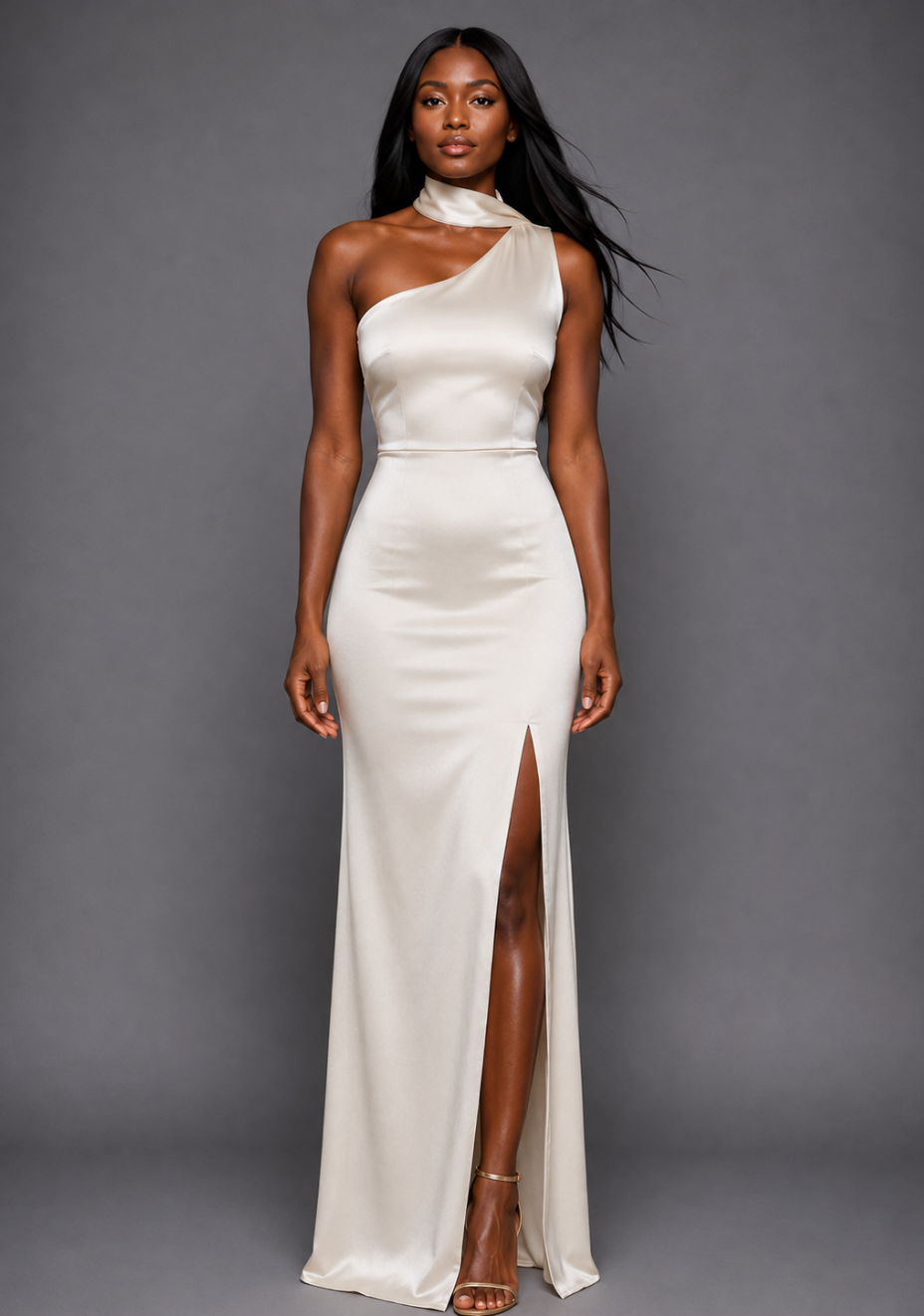 one shoulder white long dress Cordula Long Sleeve Sequin Hoco FLOOR-LENGTH-WEDDING-DRESS Long Sleeve Size:9-12 months US kids' numeric