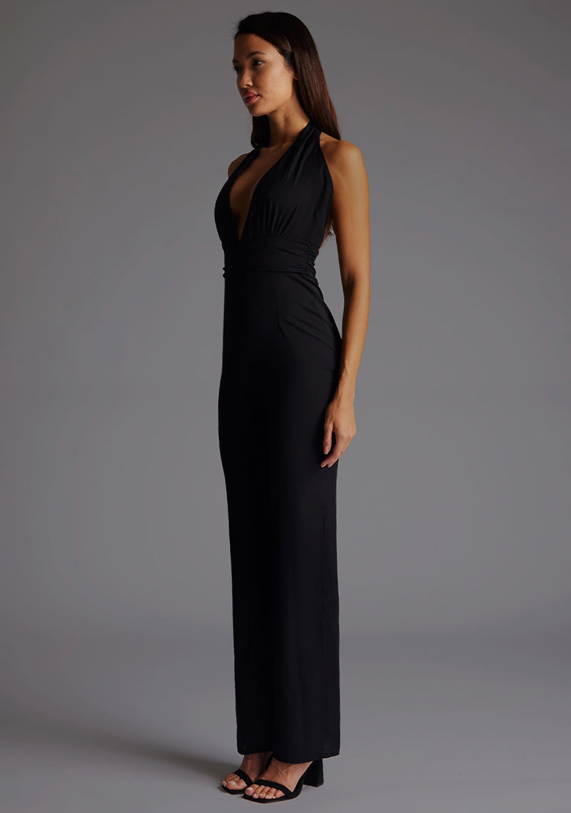 dress black jumpsuit Flynn Black Prom dresses Imported. Beautiful Woman Black Dress Size:XXL | ITA 48 | EU 44 | UK 16 | US 12