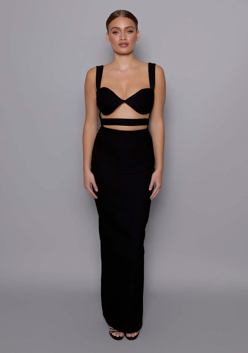 dress cut under bust Solene