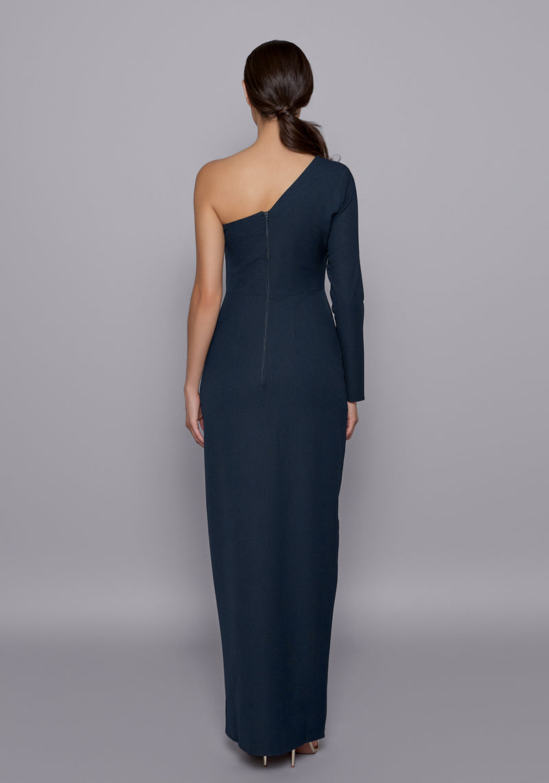 off the shoulder one sleeve dress One Sleeve Off Shoulder Dress 3X