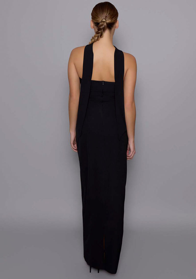 Tiffany | Bandeau Ruched Waist Maxi Dress