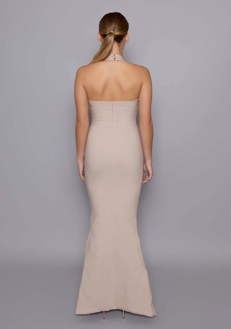zara beige maxi dress Spring Outfits Prom Spring 30off NumberSea-A-Line Evening Gown Elegant Size:Women's 10 / Men's 8